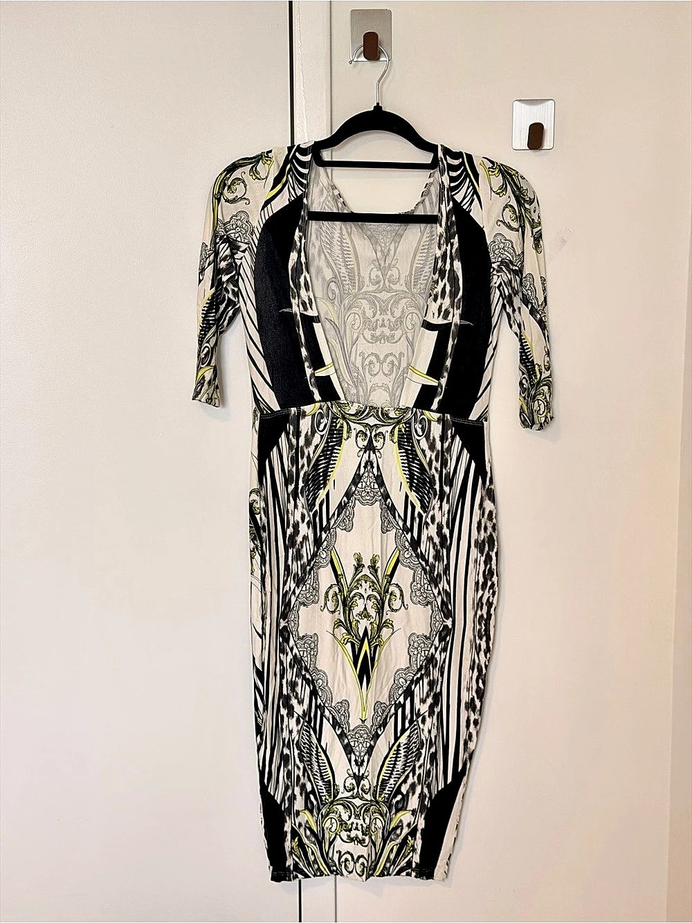 ASOS Multicolor Print Midi Dress